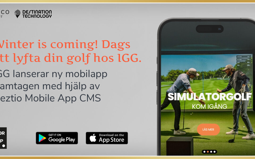 Indoor Golf Group launches mobile app!